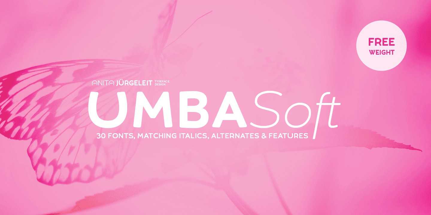 Example font Umba Soft #1